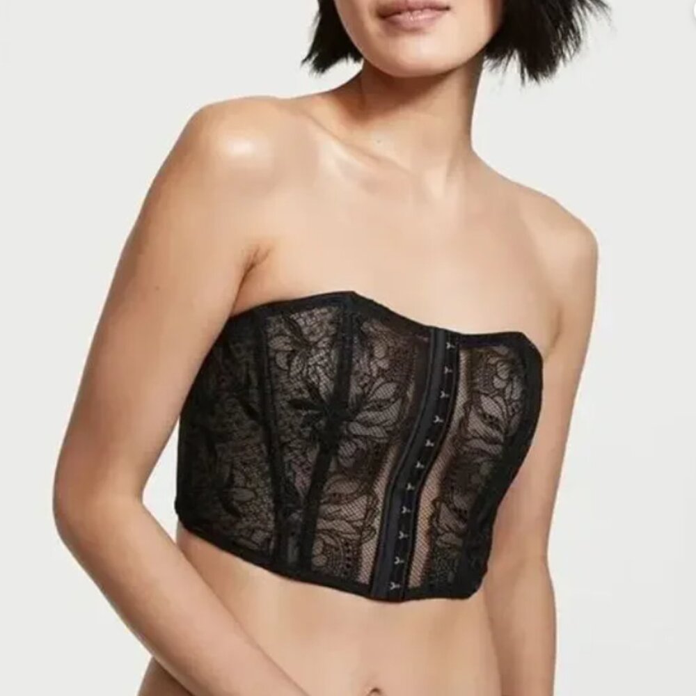 Victoria's Secret Strapless Corset Top
